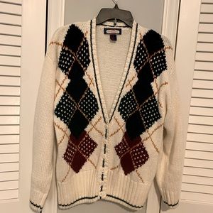 VINTAGE Argyle Sweater